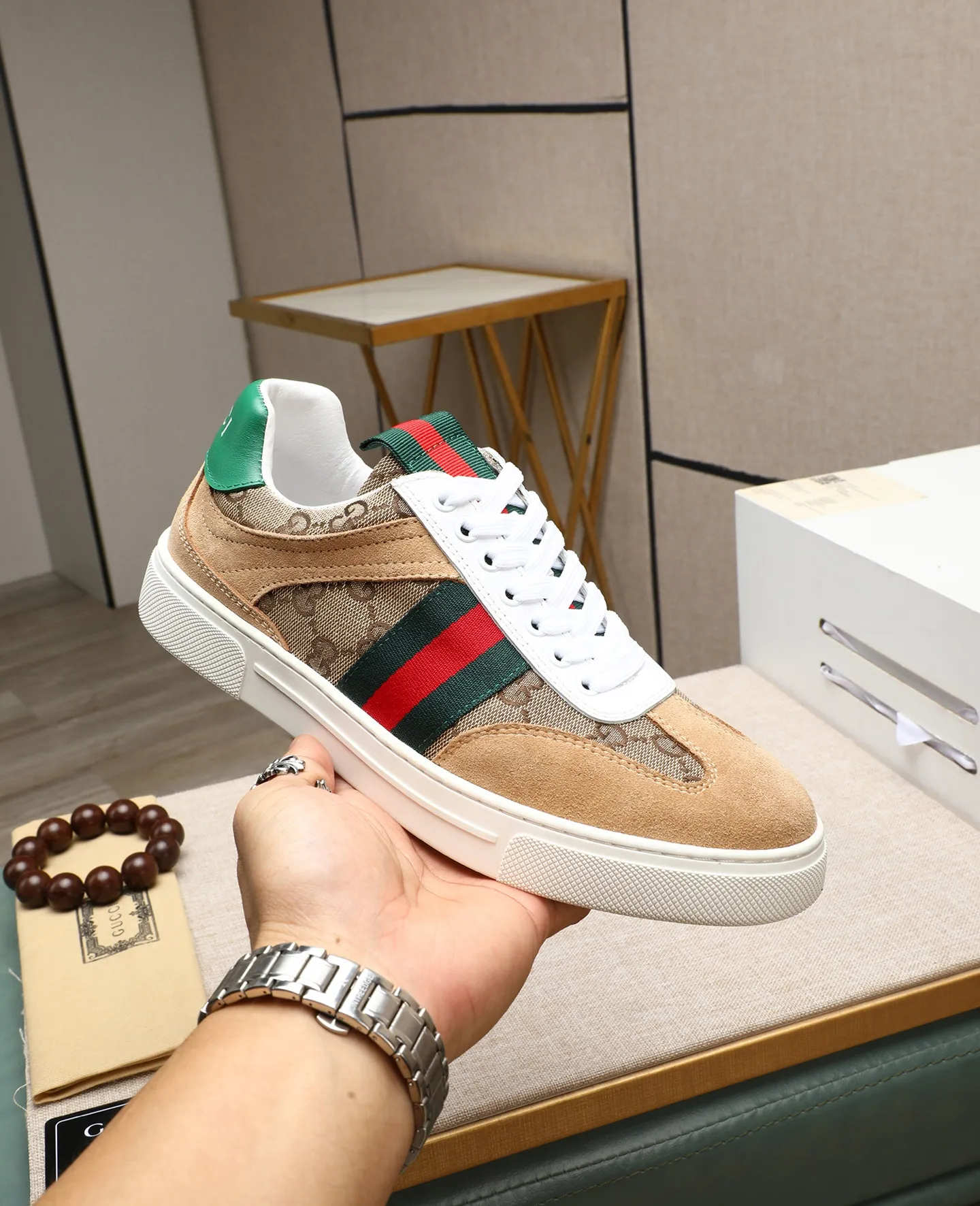 Men's men's shoes 💰440 GUCCI🔍🔍The latest model is on sale at the same time at the counter. Original calfskin imported from Italy, genuine leather lining, (high-end, noble, and classy) with exquisite workmanship. Sole: Original sole provided by the original factory, ⚠Exclusive double-layer movable molded sole super comfortable⚠, real shot 🎬The real thing is better🔍🔍"High quality·Follow the order" Code number 38-44
